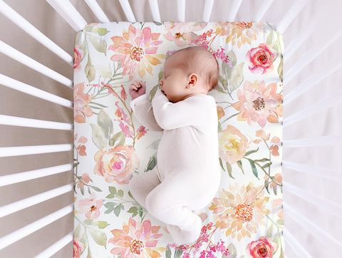 Crib Sheets Set - Dalia & Mini Dalia 2 Pack (28x52)