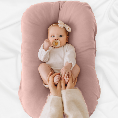 Max&So Baby Lounger Cover for Newborn - Pink