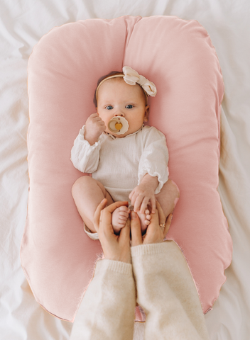 Max&So Baby Lounger Cover for Newborn - Pink