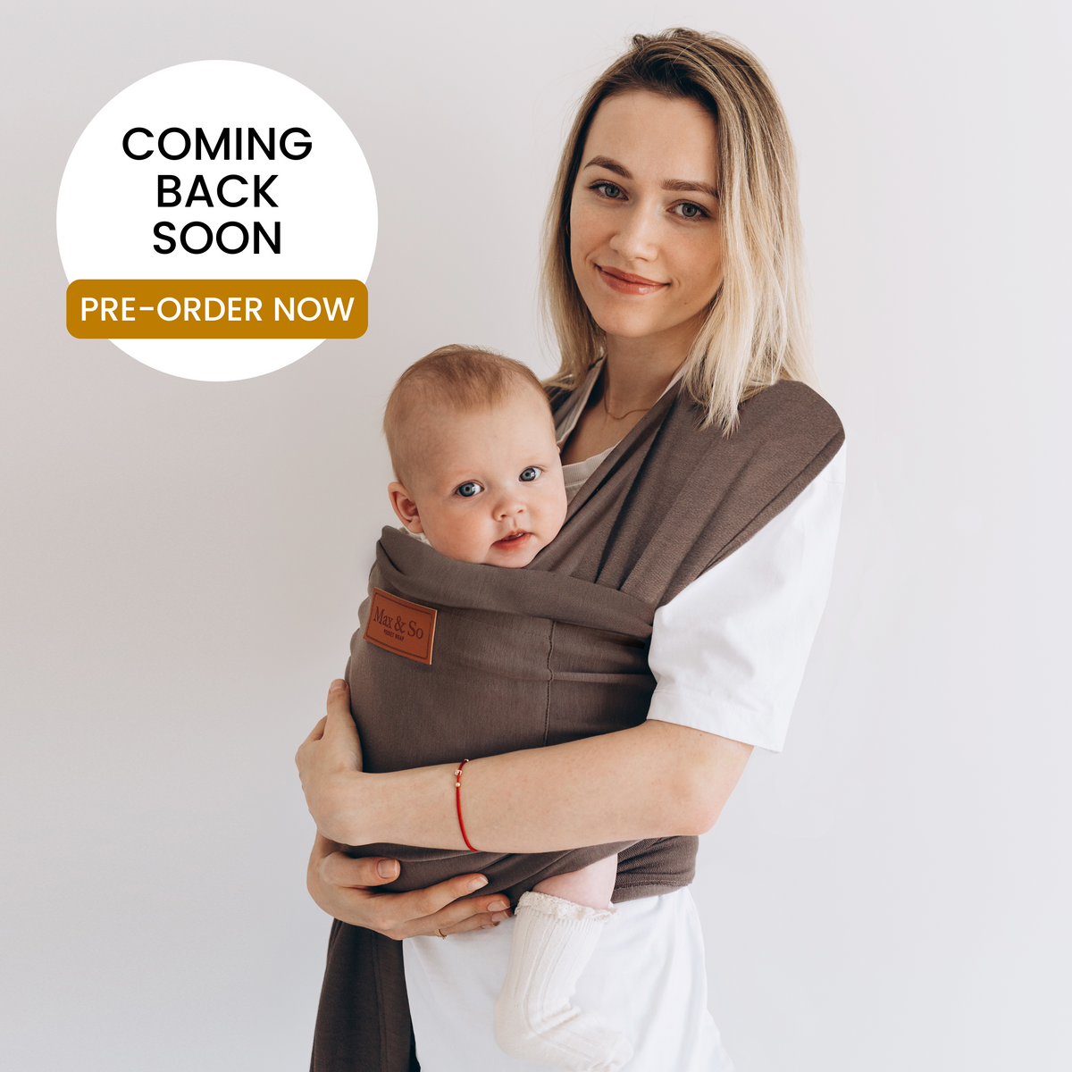 Baby Warp carrier - Earth Gray