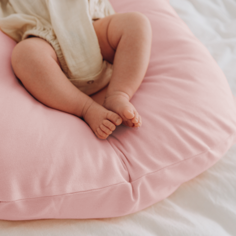 Max&So Baby Lounger Cover for Newborn - Pink